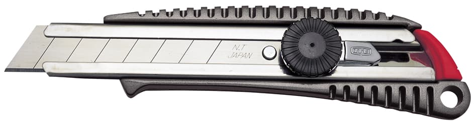 NT Cutter L-500GP Alu, Aluminium-Gehäuse, anthrazit