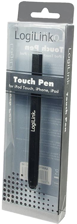 LogiLink Eingabestift für iPad/iPhone/iPod, schwarz
