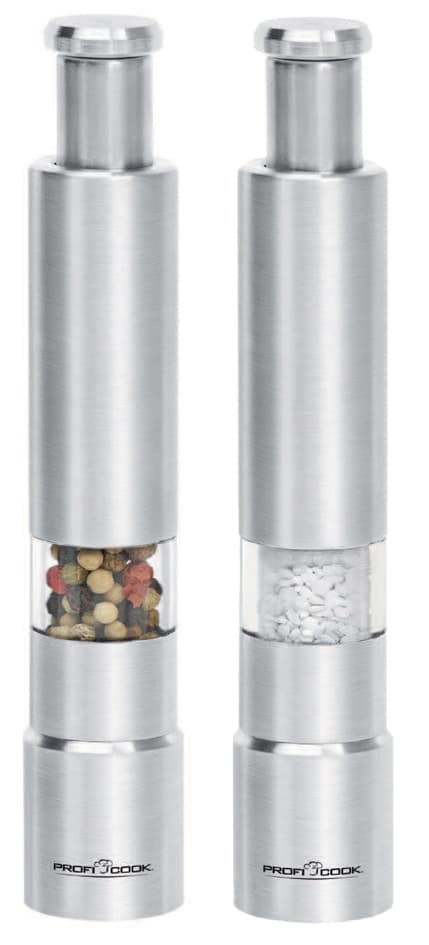 PROFI COOK Pfeffer- & Salzmühle PC-PSM 1160, 2er Set