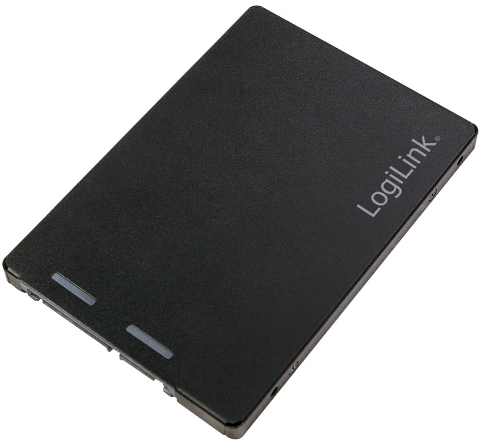 LogiLink M.2 SSD - 2,5,  SATA Adapter, schwarz