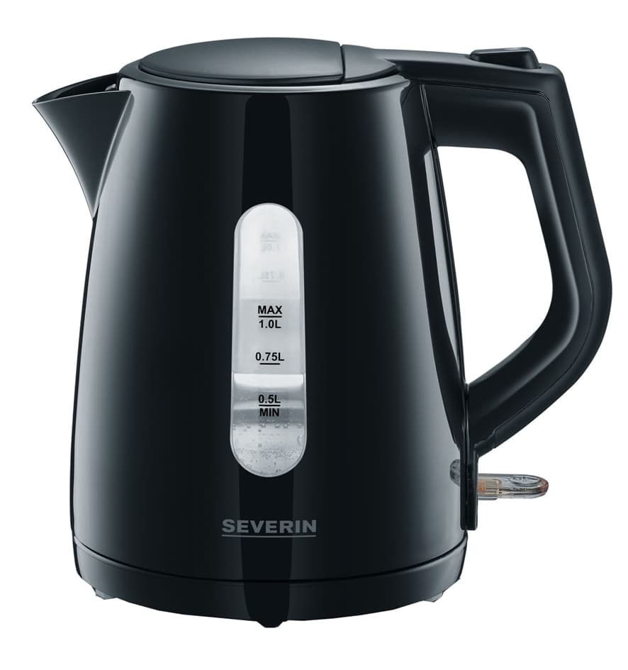 SEVERIN Wasserkocher WK 3410, 1,0 Liter, schwarz