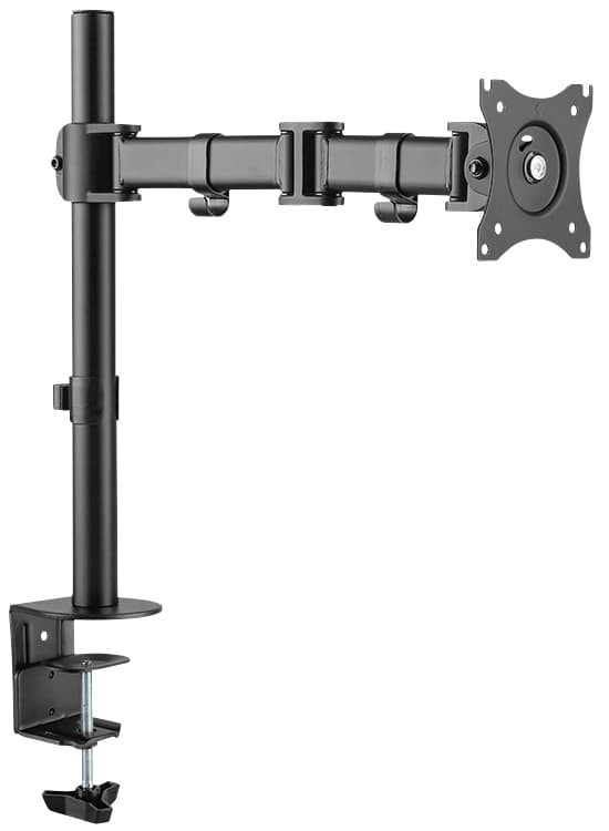 LogiLink Monitorarm, Armlänge: 428 mm, schwarz