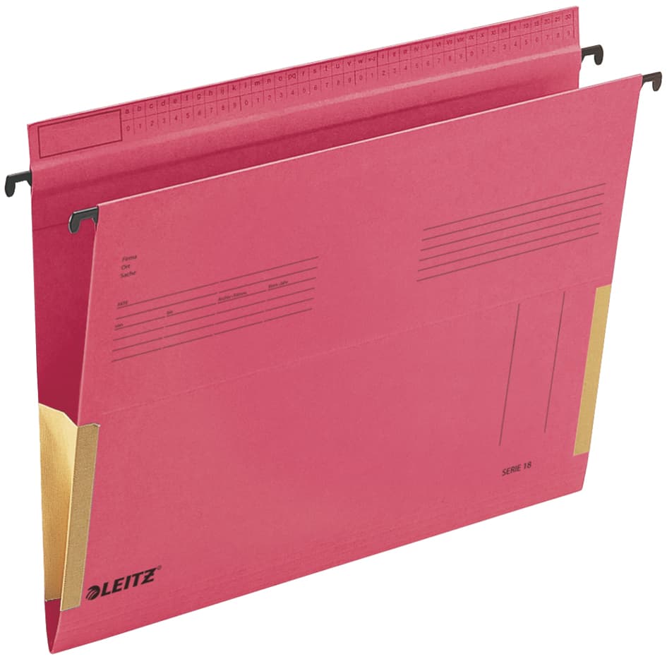 LEITZ SERIE 18 Hängetasche, A4, mit Fröschen, rot