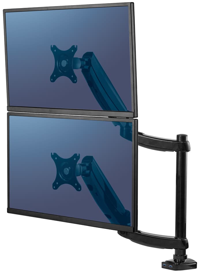 Fellowes Doppel-Monitorarm Platinum Series,vertikal