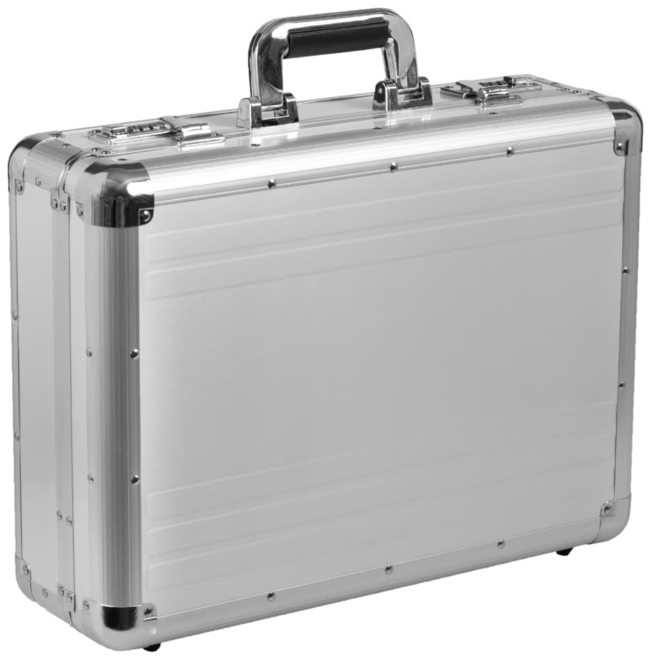 ALUMAXX Attaché-Koffer , TAURUS, , Aluminium, silber