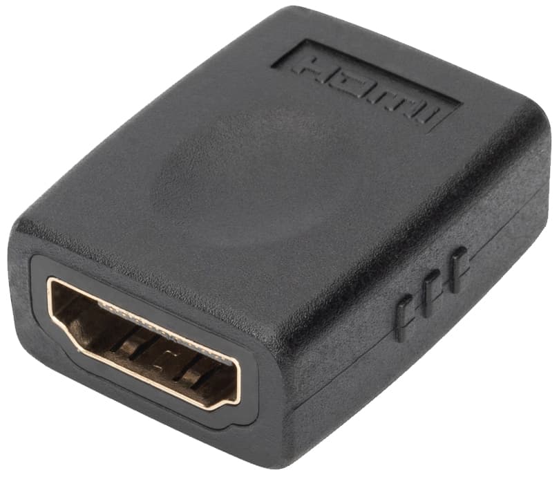 DIGITUS HDMI Adapter, HDMI-A Kupplungen, schwarz