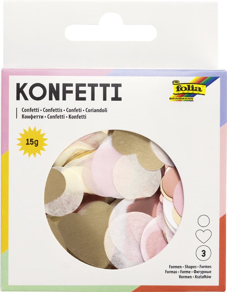 folia Konfetti , Love, , 15 g