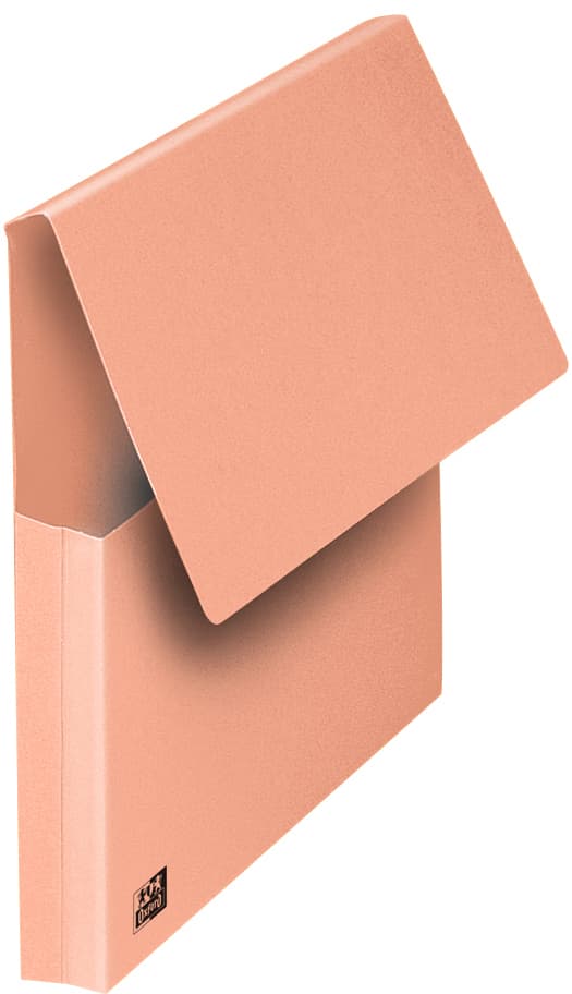 Oxford Dokumententasche, DIN A4, Karton, pastell-rosa