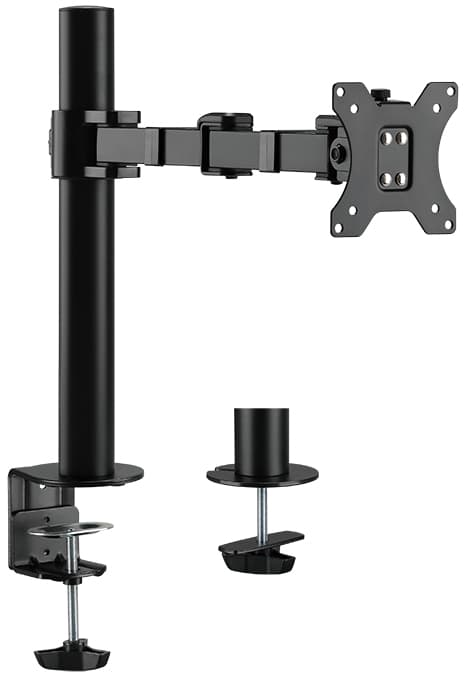 LogiLink Monitorarm, Armlänge: 380 mm, schwarz