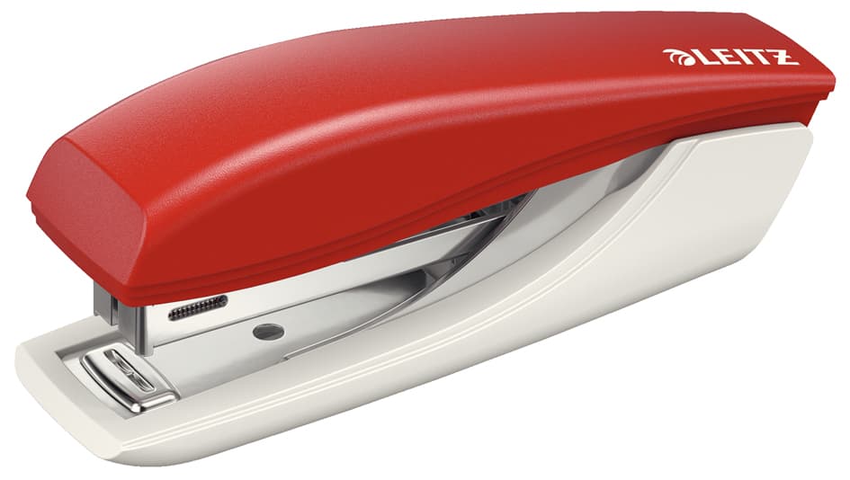LEITZ Mini-Heftgerät NeXXt, Heftleistung: 10 Blatt, rot