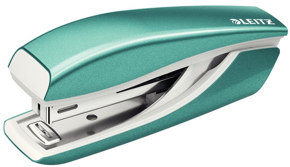 LEITZ Mini-Heftgerät NeXXt WOW 5528, eisblau, im Karton