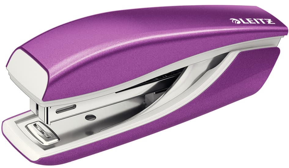 LEITZ Mini-Heftgerät NeXXt WOW 5528, violett, im Karton