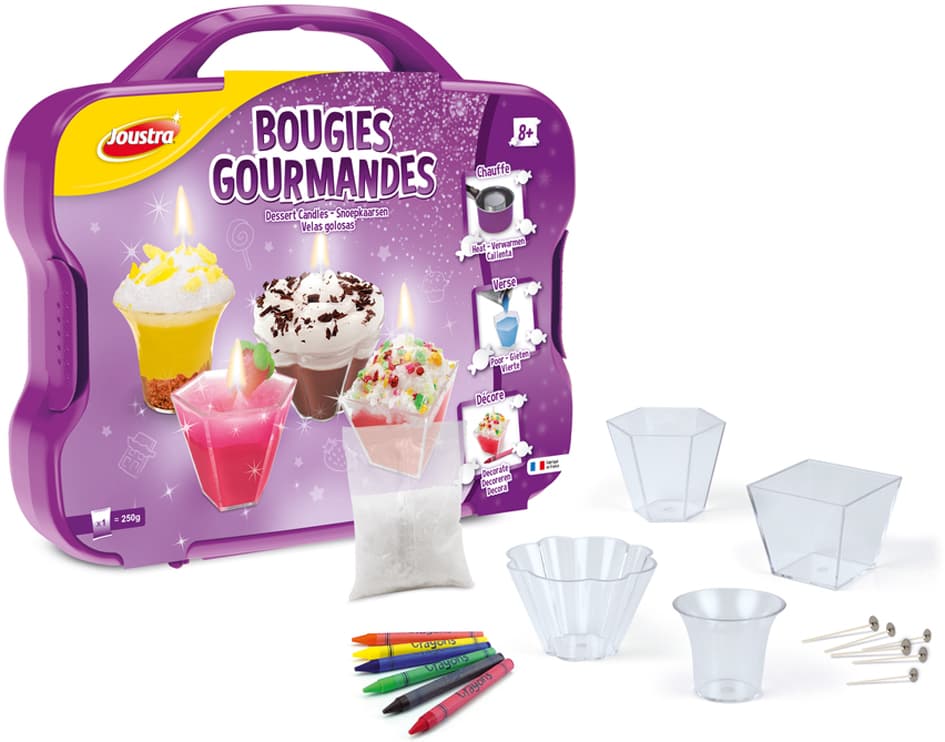 Joustra Kreativ- & Bastelset , PARTYKERZEN, , im Koffer