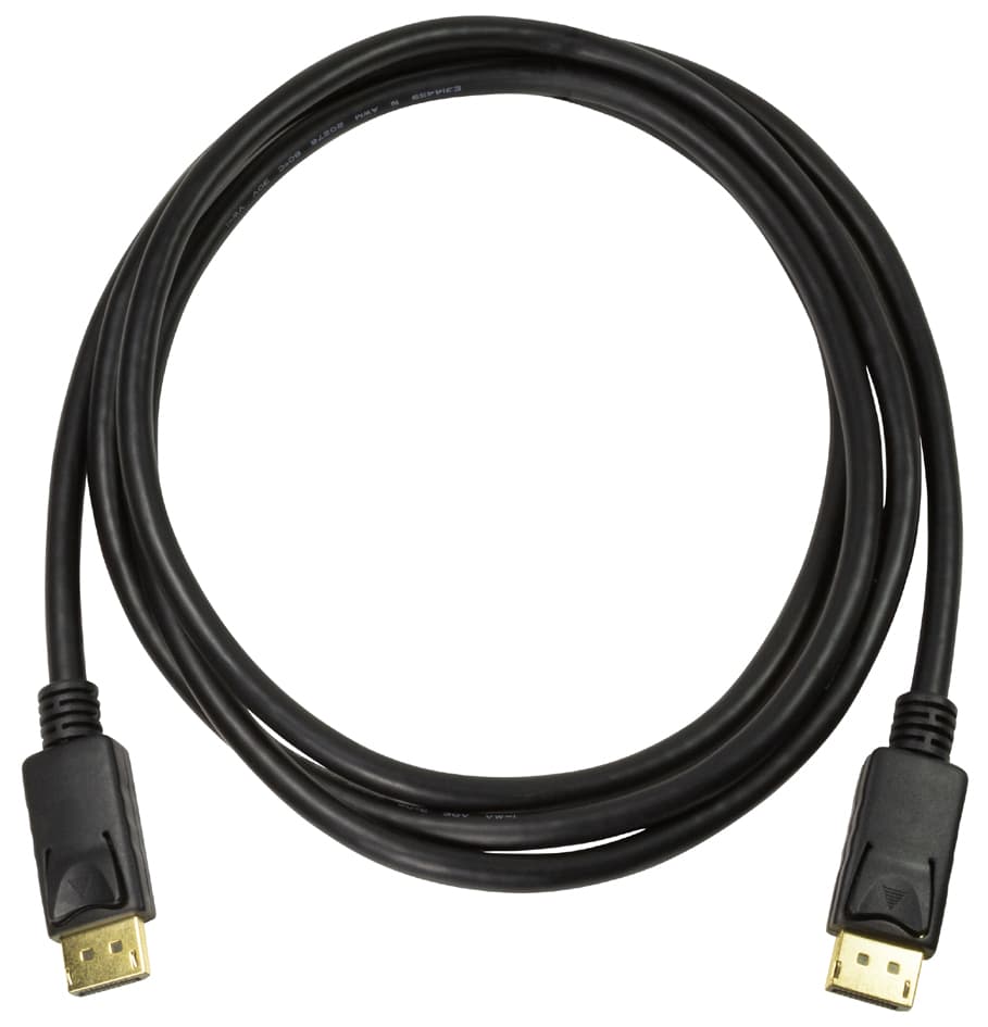LogiLink DisplayPort 1.4 Anschlusskabel, schwarz, 2,0 m