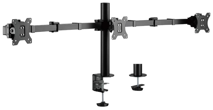 LogiLink Monitorhalterung für 3 Monitore 17-27, , schwarz