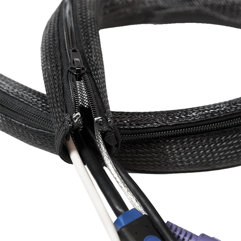 LogiLink Kabelbündler, 2,0 m, Kapazität: 50 mm, schwarz