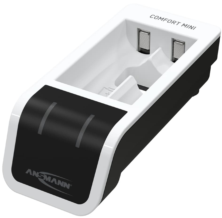 ANSMANN Schnell-Ladegerät Comfort Mini inkl. 2 Akkus