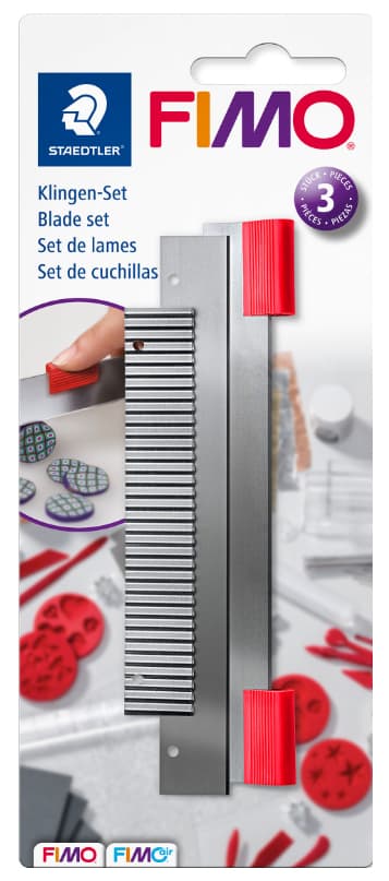 FIMO Cutter, 3-teiliges Messer-Set für Modelliermasse