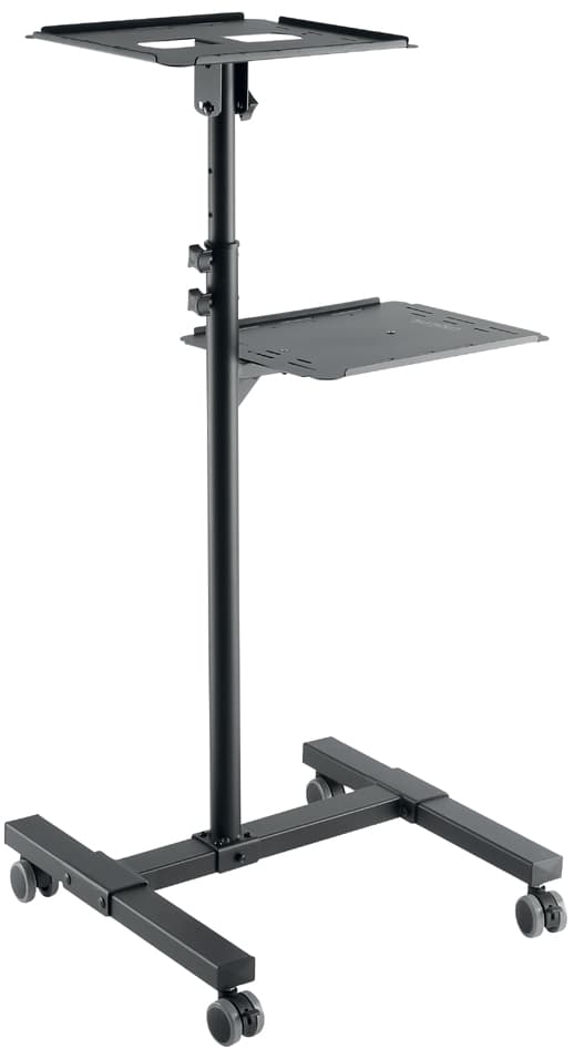 LogiLink Multimedia Projektionswagen aus Stahl, 2-stufig