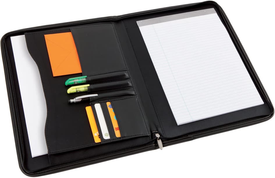 ALBA Orgamappe , 2502, , A4, PU, schwarz