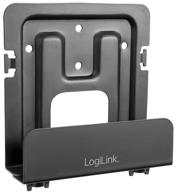 LogiLink Universal-Wandhalterung, Tragkraft: 1 kg, schwarz