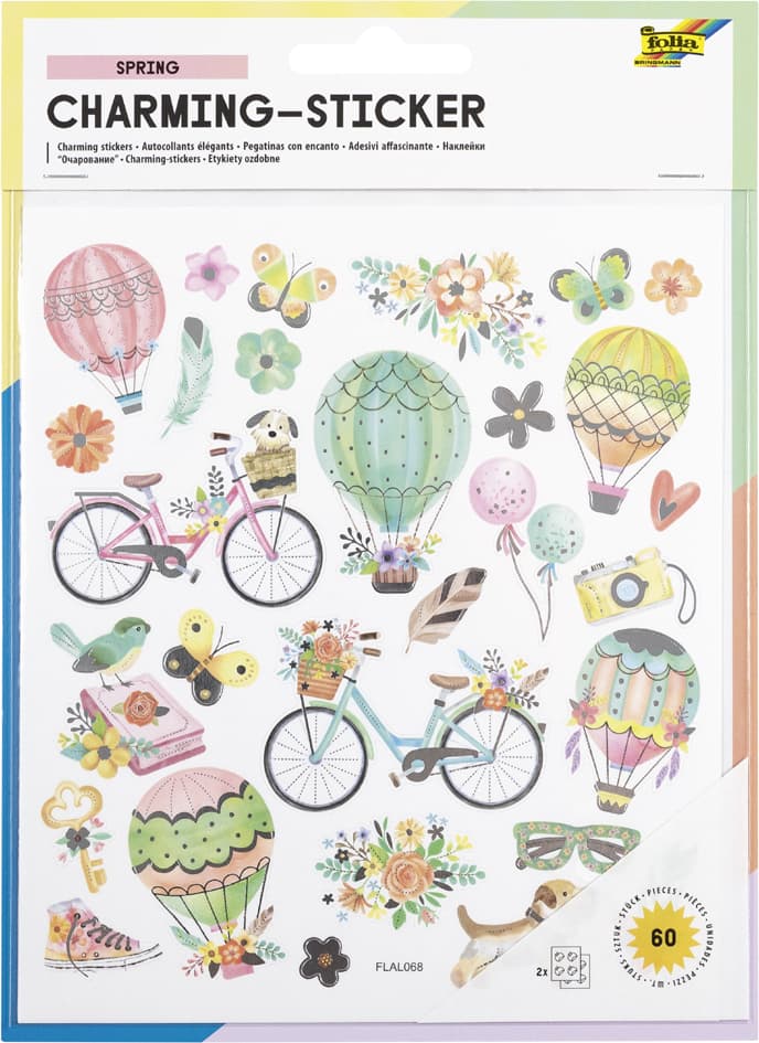 folia Charming Sticker , Spring,