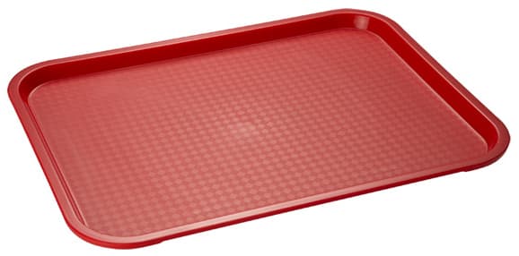APS Tablett FAST FOOD, (B)450 x (T)355 mm, rot
