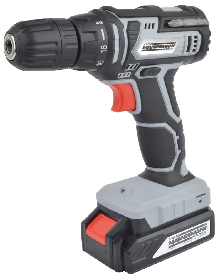 BRÜDER MANNESMANN Akku-Bohrschrauber, 20 Volt, 1 Akku