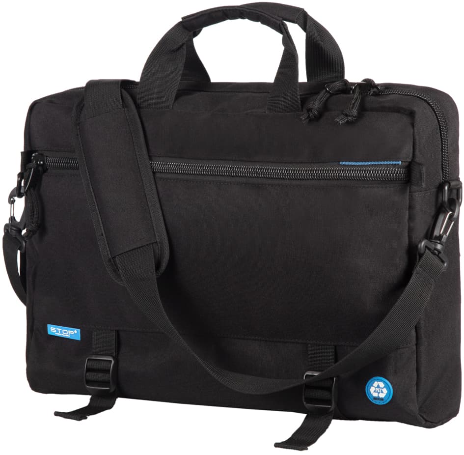 STOP 3-in-1 Multifunktions-Tasche RPET BARBADOS, schwarz