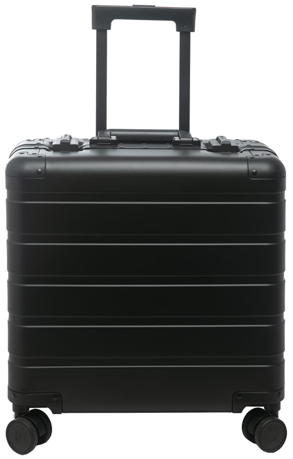 ALUMAXX Business Overnighttrolley, mit Vollalukoffer,schwarz