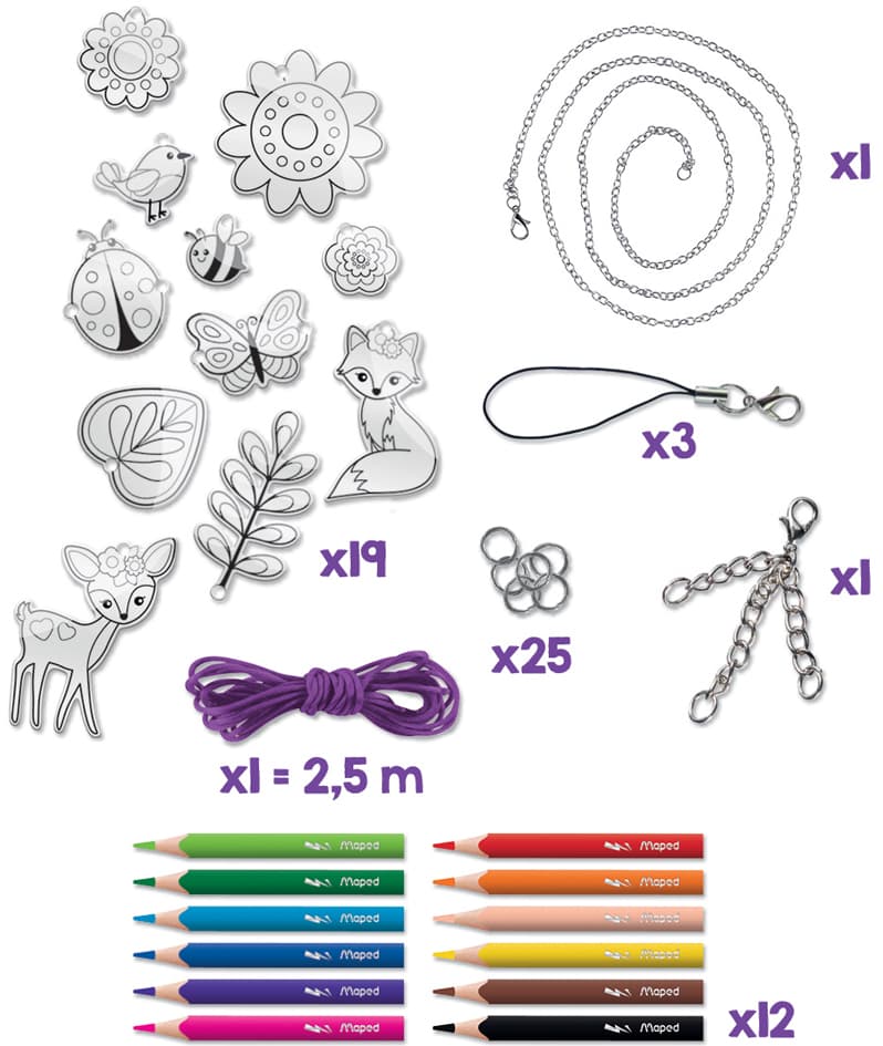 Maped Creativ Schmuckset IMAGIN, STYLE mit Schrumpffolie