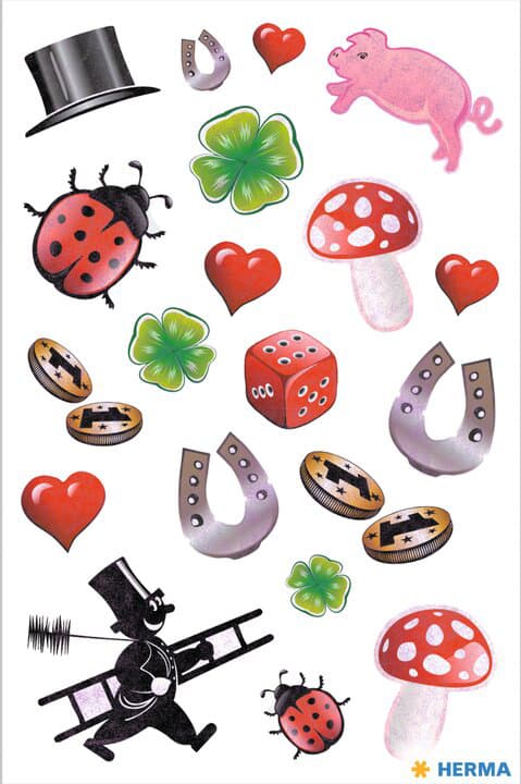 HERMA Sticker DECOR , Glückssymbole,