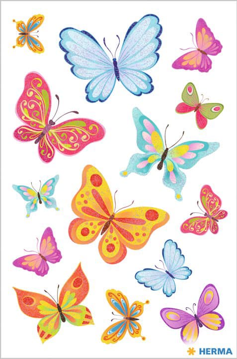 HERMA Sticker DECOR , Schmetterlingszeit,