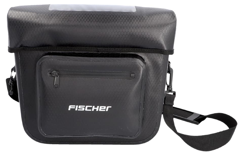 FISCHER Fahrrad-Lenkertasche Tour, schwarz