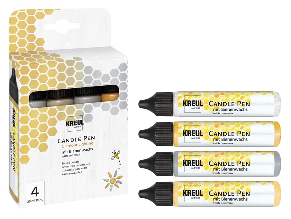 KREUL Candle Pen , Glamour Lighting, , 4er-Set