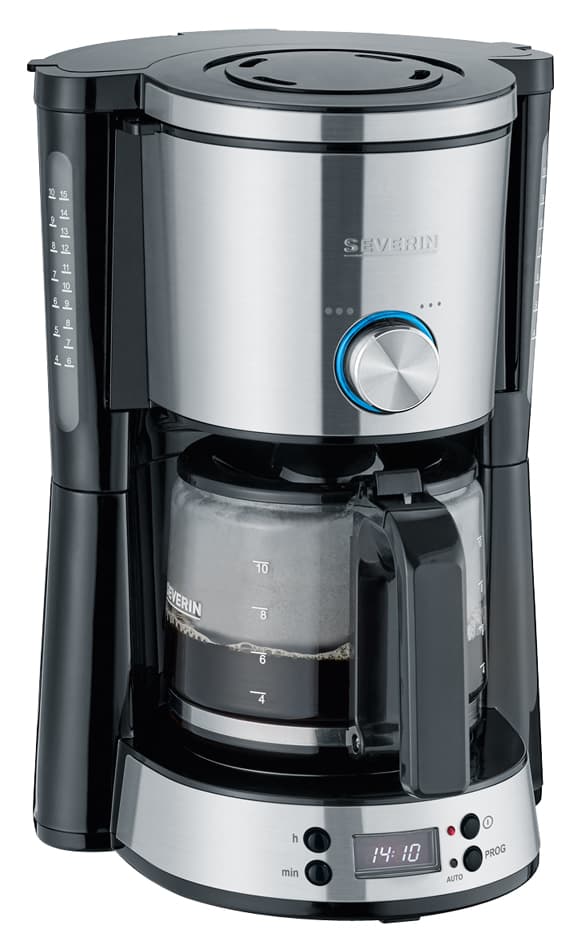 SEVERIN Kaffeemaschine KA 4826, Edelstahl / schwarz