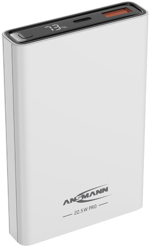 ANSMANN Powerbank PB222PD, 10.000 mAh, weiß