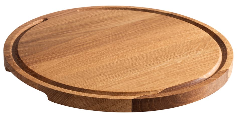 APS Servierbrett PIZZA, Durchmesser: 240 mm, eiche