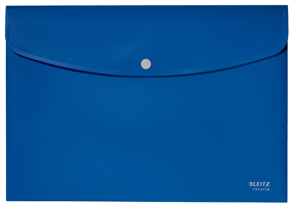 LEITZ Dokumententasche Recycle, DIN A4, PP, blau