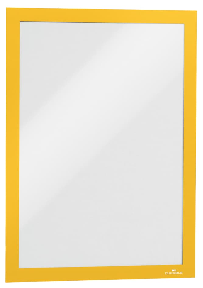 DURABLE Magnetrahmen DURAFRAME, DIN A4, gelb