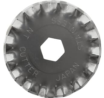 NT Cutter Ersatzklinge BW-28P, Wellenschnitt