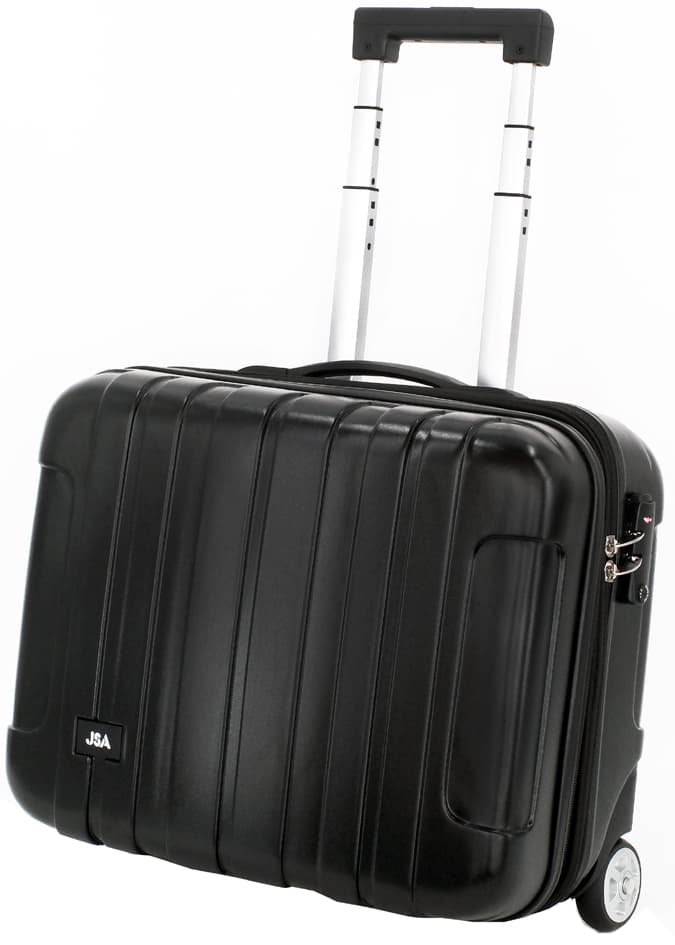JSA Reisetrolley Business Trolley Overnight, schwarz