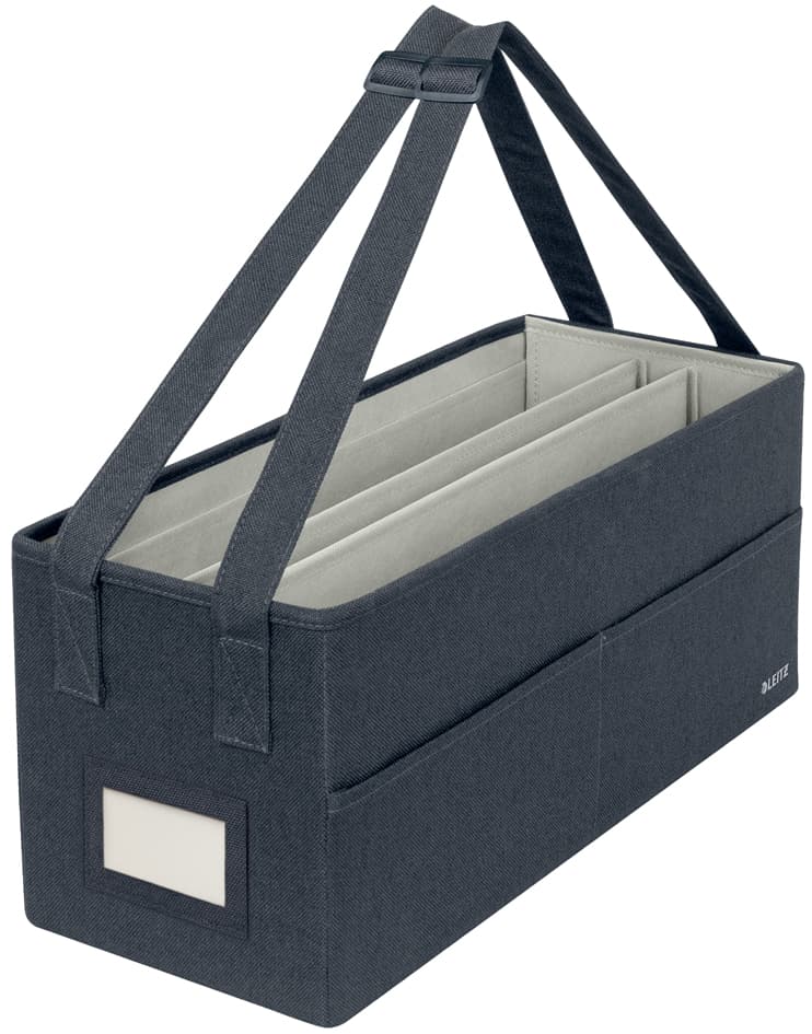 LEITZ Aufbewahrungstasche Desk Sharing, aus Stoff, samtgrau