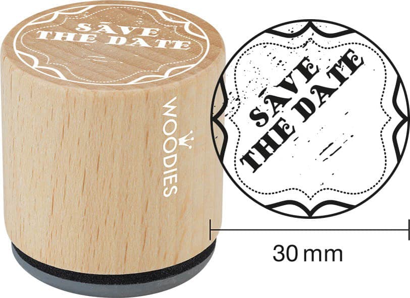 COLOP Motiv-Stempel Woodies , Save The date,