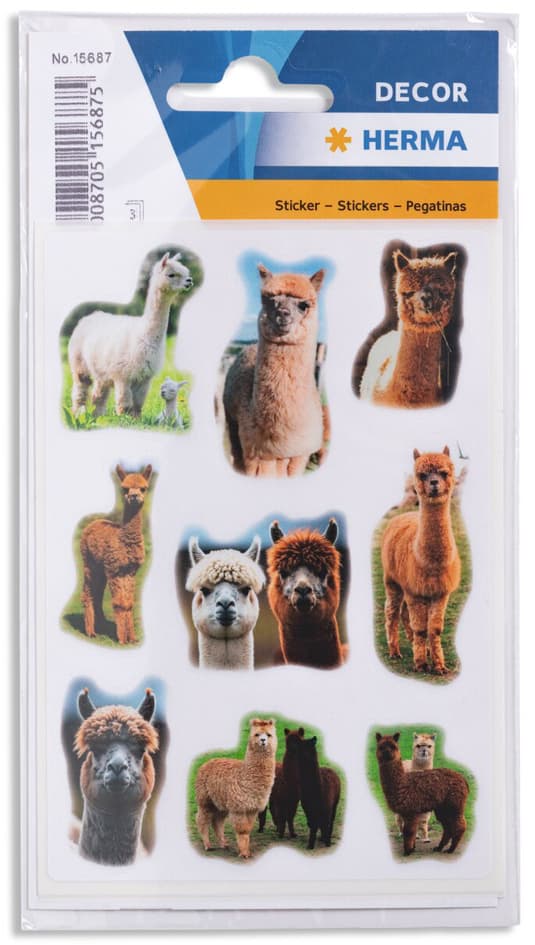 HERMA Sticker DECOR Alpakas