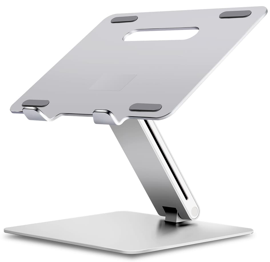 ALBA ergonomischer Notebookständer MHELEVATOP, silber
