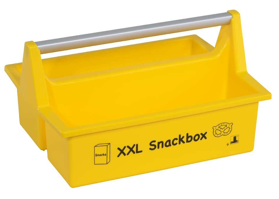allit Tragekasten McPlus Carry , XXL Snackbox, , gelb