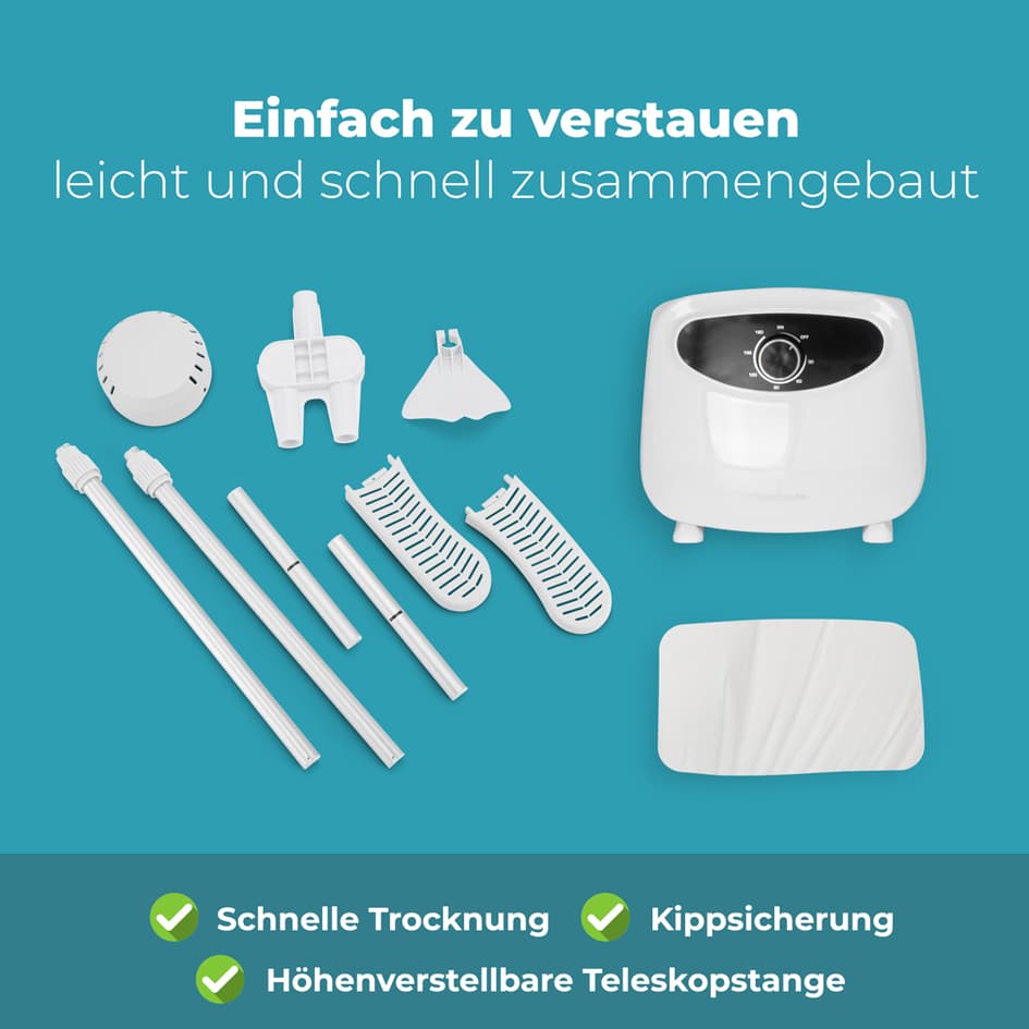PROFI CARE Hemden-/Blusen- & Hosenbügler PC-HBB 3117, weiß