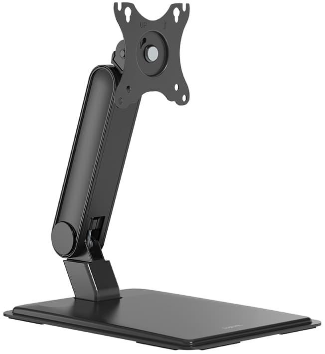 LogiLink Touchscreen-Monitorarm mit Standfuß, schwarz