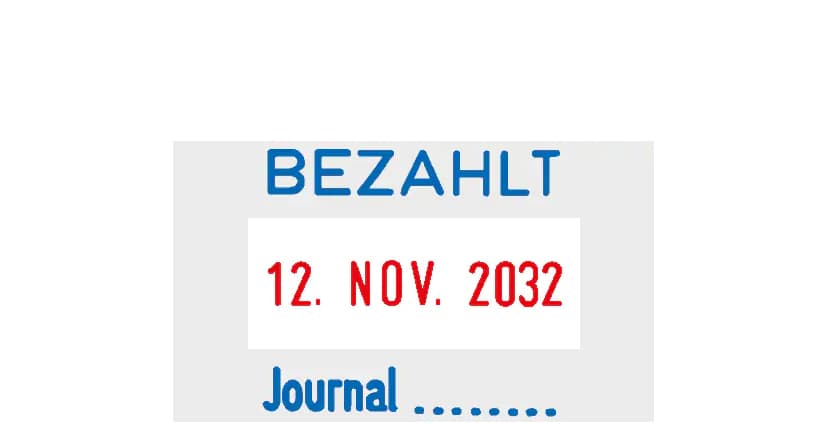 COLOP Stativ-Lagertext-/Datumstempel-Set 2160/RL Set